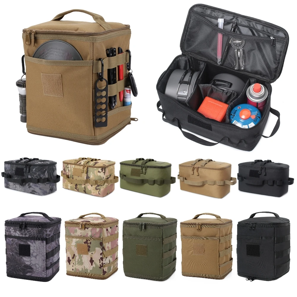 Camping Cooking Organizer - Pochette tactique, sac de rangement de