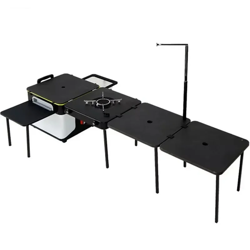 Quality Camping Cooking Set - JWQ-007 Boîte de cuisine de camping