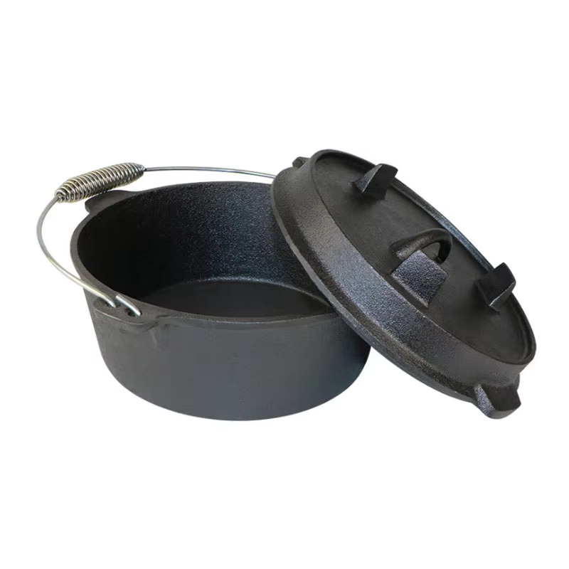 Marmite hollandaise en fonte d - Camp Dutch Oven Cast avis et prix