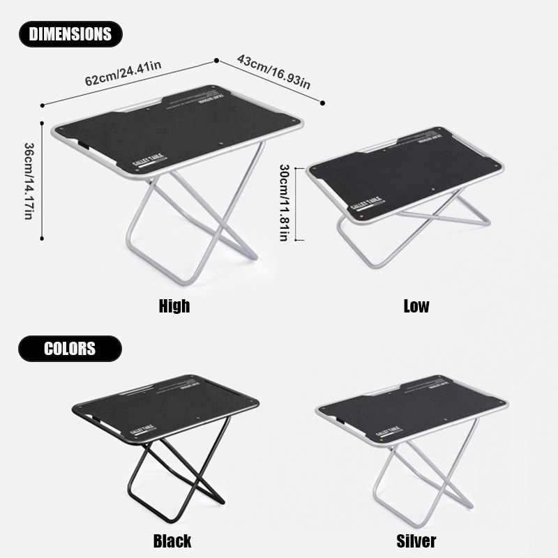 Table pliante de camping en pl - Camping Cooking Table avis et prix