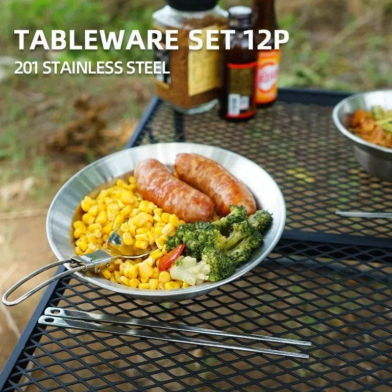 CLS & NOBANA 12 pièces ensembl - Camping Cooking Dining Set avis et prix